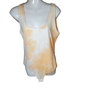 SOPHIE RUE Tie dye orangecicle bodysuit XL